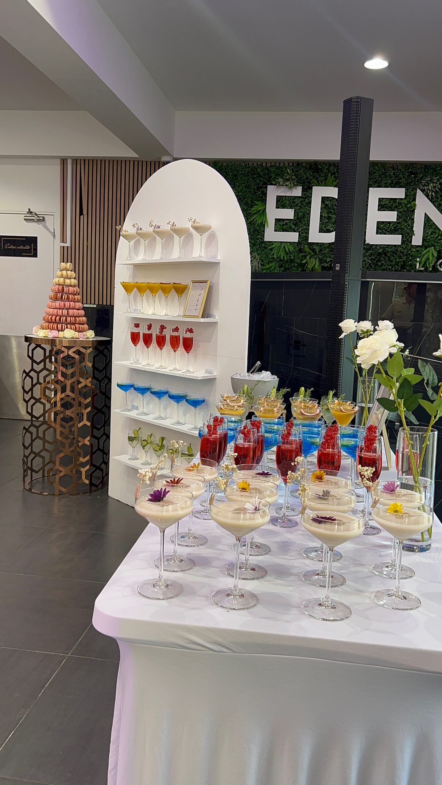 Bar à mocktails mariage Lyon