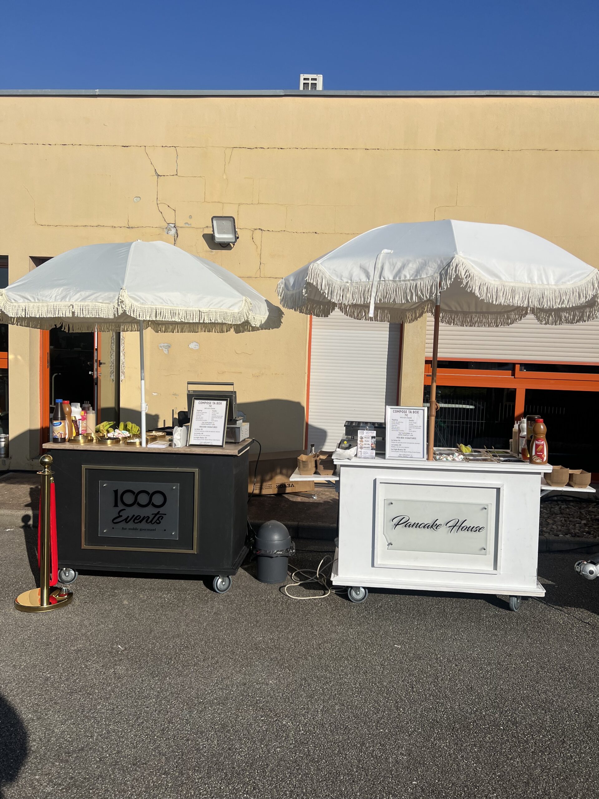 Bar à pancakes pour événement foire à Mâcon