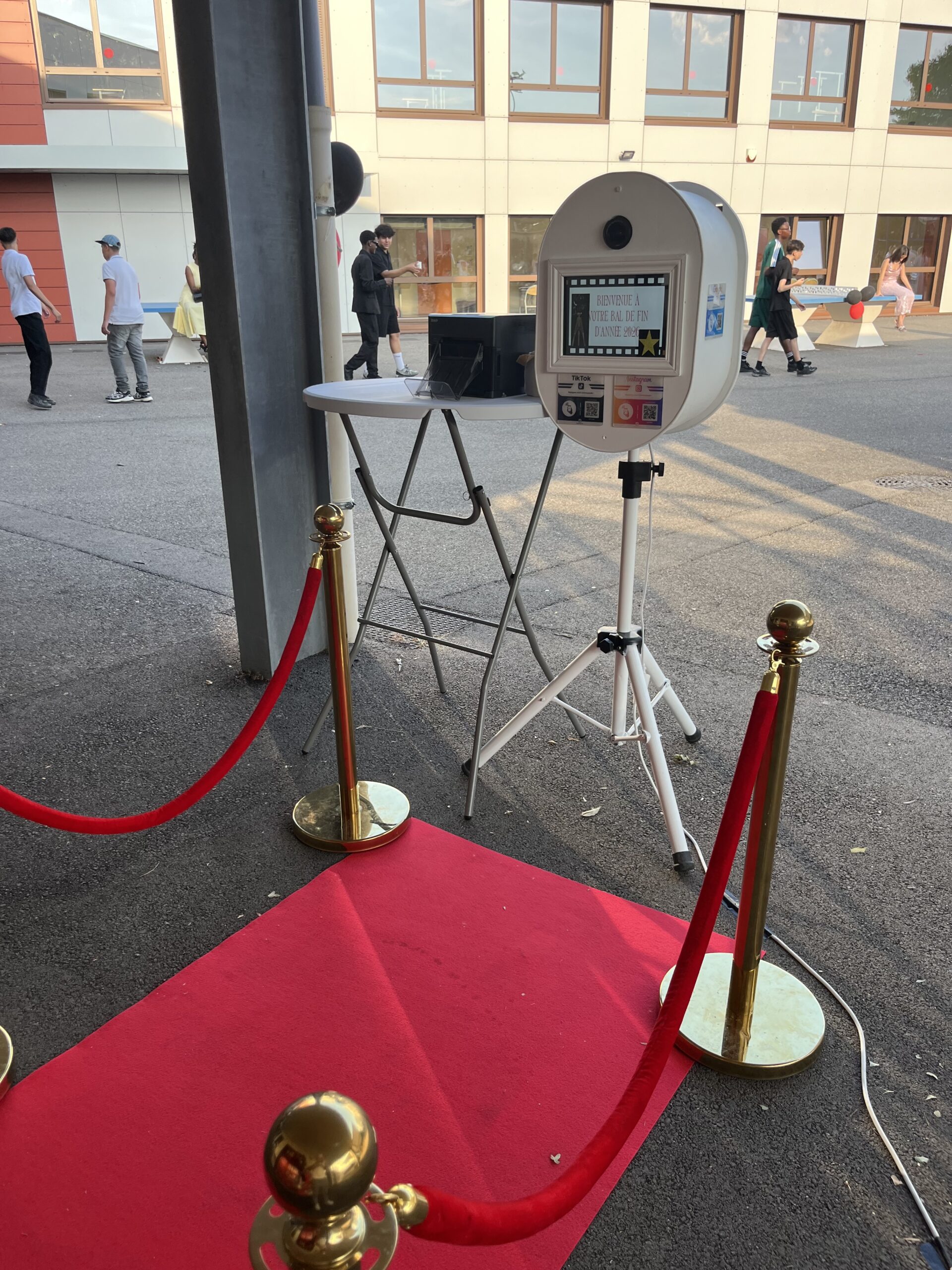 Photobooth Bal de fin d'année Lyon